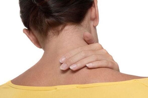 Příznaky a příznaky osteochondrosy krční páteře